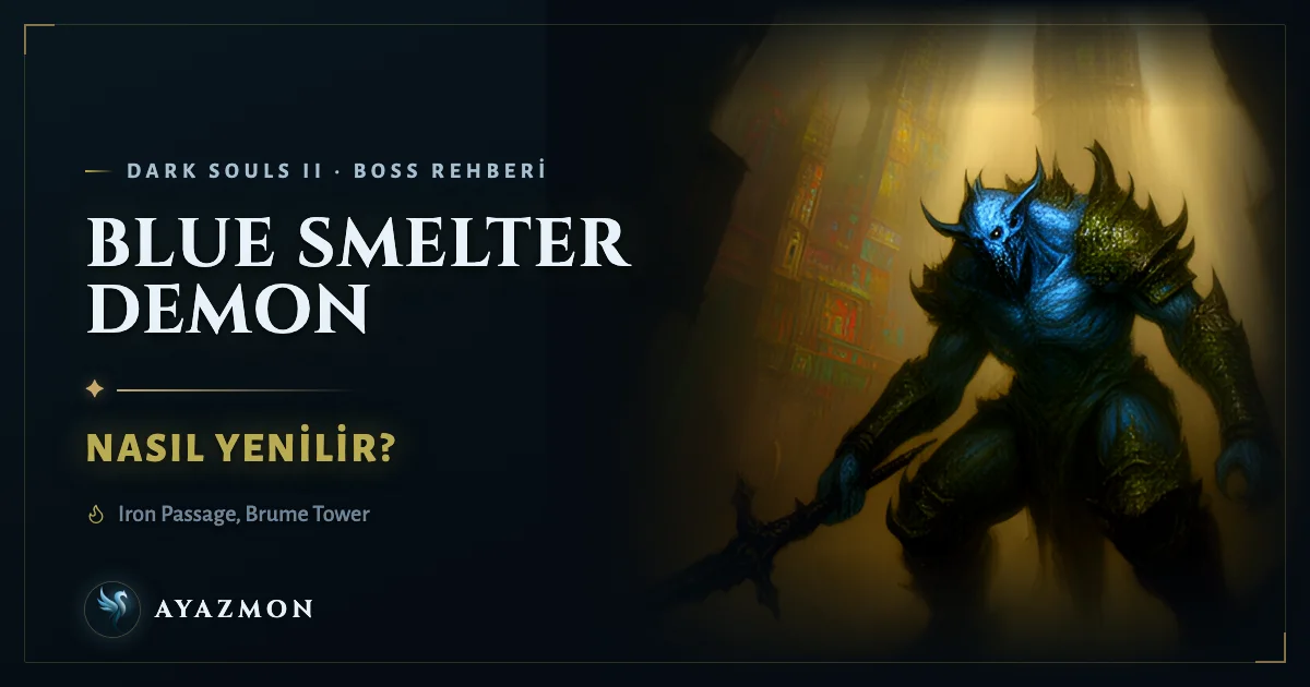 Blue Smelter Demon boss savaşı