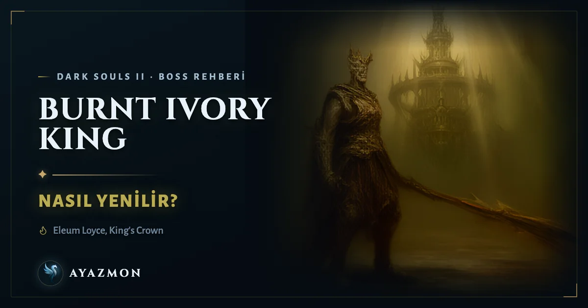 Burnt Ivory King boss savaşı