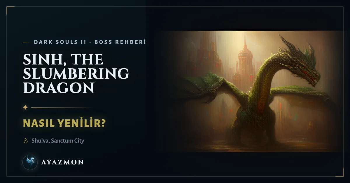 Sinh, the Slumbering Dragon boss savaşı