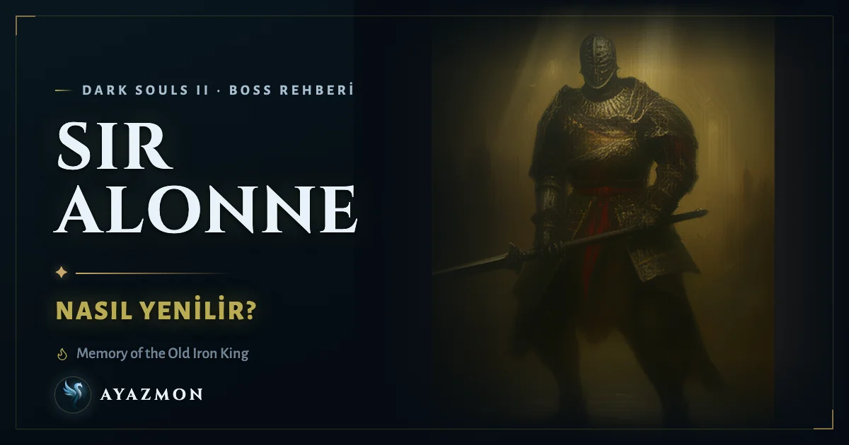 Sir Alonne boss savaşı