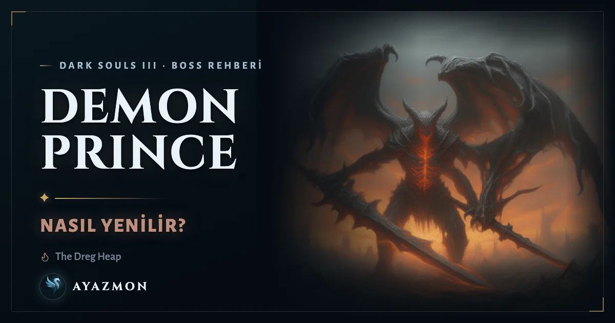 Demon Prince boss savaşı