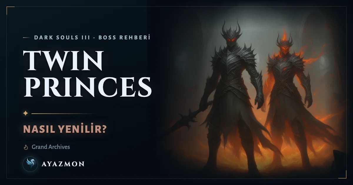 Twin Princes boss savaşı