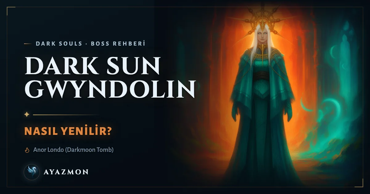 Dark Sun Gwyndolin boss savaşı