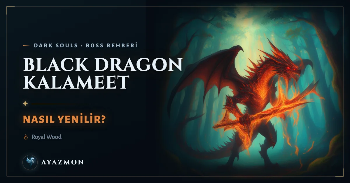 Black Dragon Kalameet boss savaşı