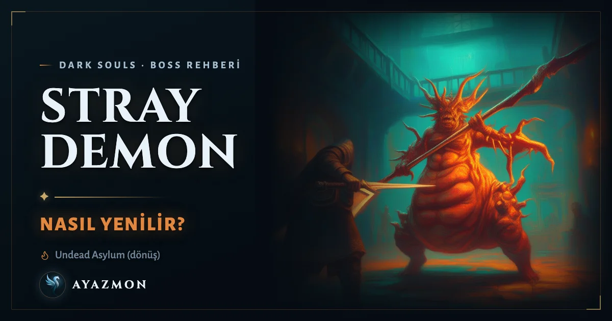Stray Demon boss savaşı