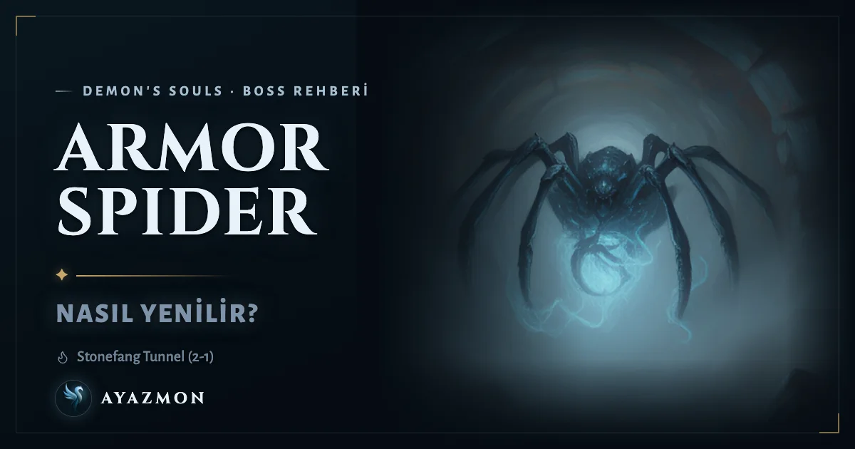 Armor Spider boss savaşı