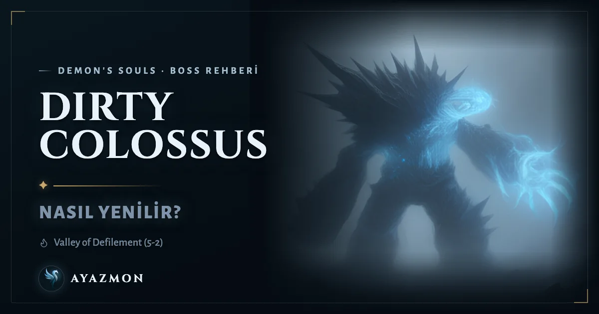 Dirty Colossus boss savaşı