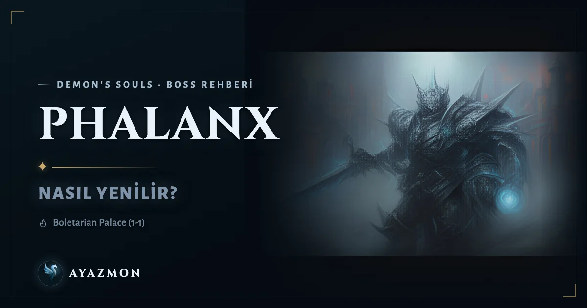 Phalanx boss savaşı