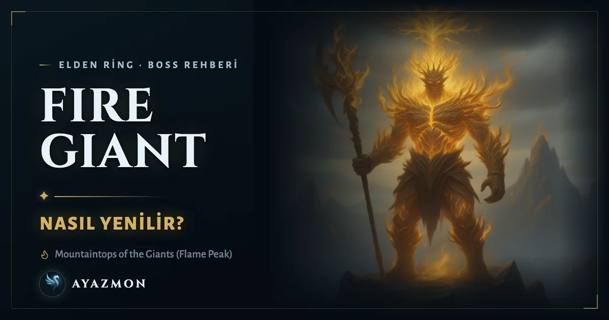 Fire Giant boss savaşı