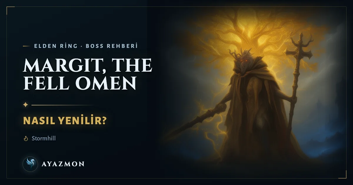 Margit, the Fell Omen boss savaşı