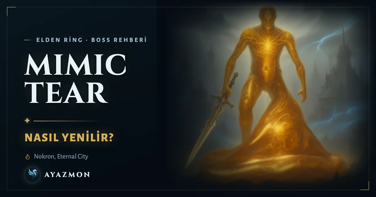 Mimic Tear boss savaşı