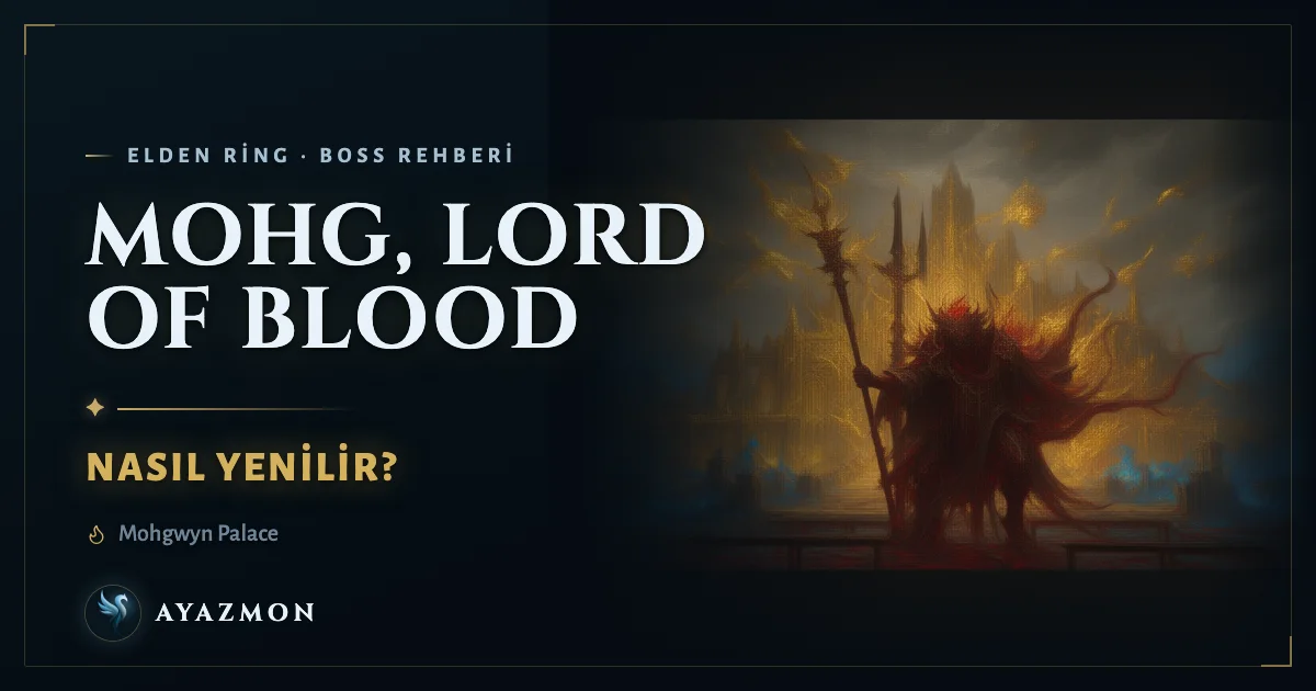 Mohg, Lord of Blood boss savaşı