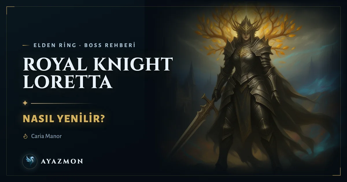 Royal Knight Loretta boss savaşı