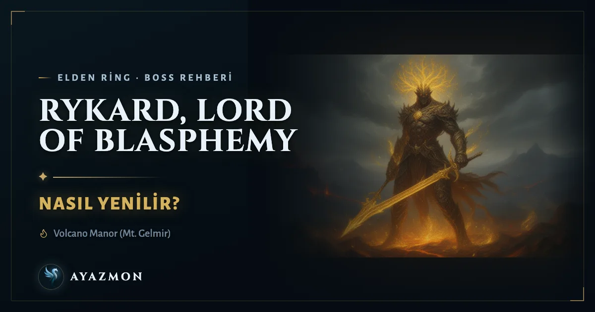Rykard, Lord of Blasphemy boss savaşı