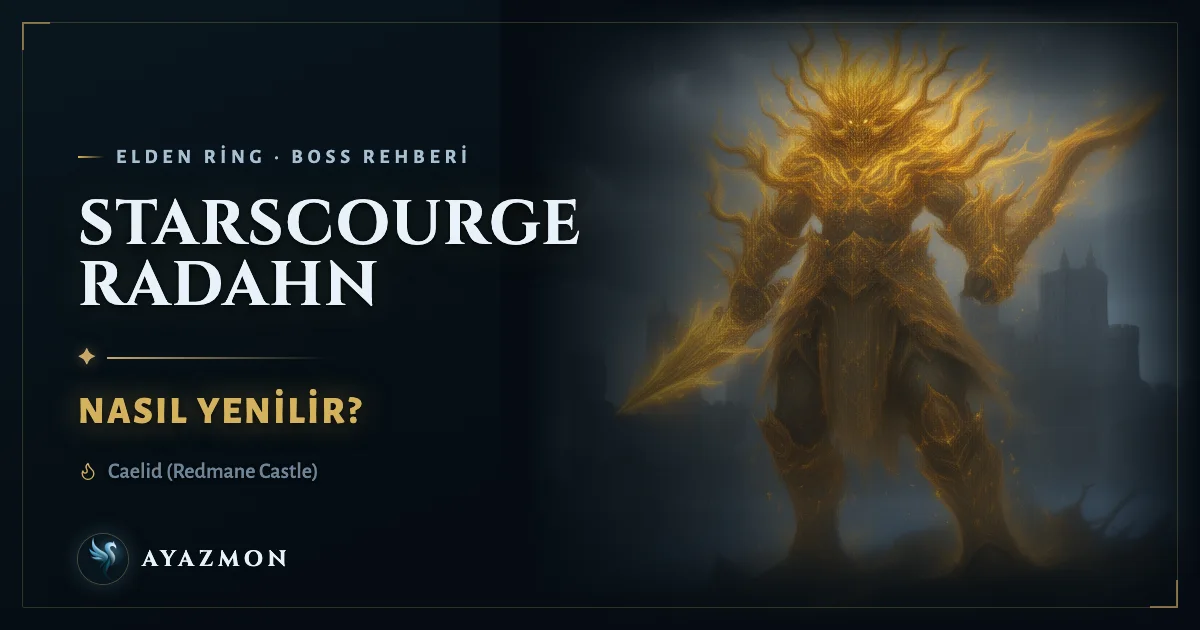 Starscourge Radahn boss savaşı