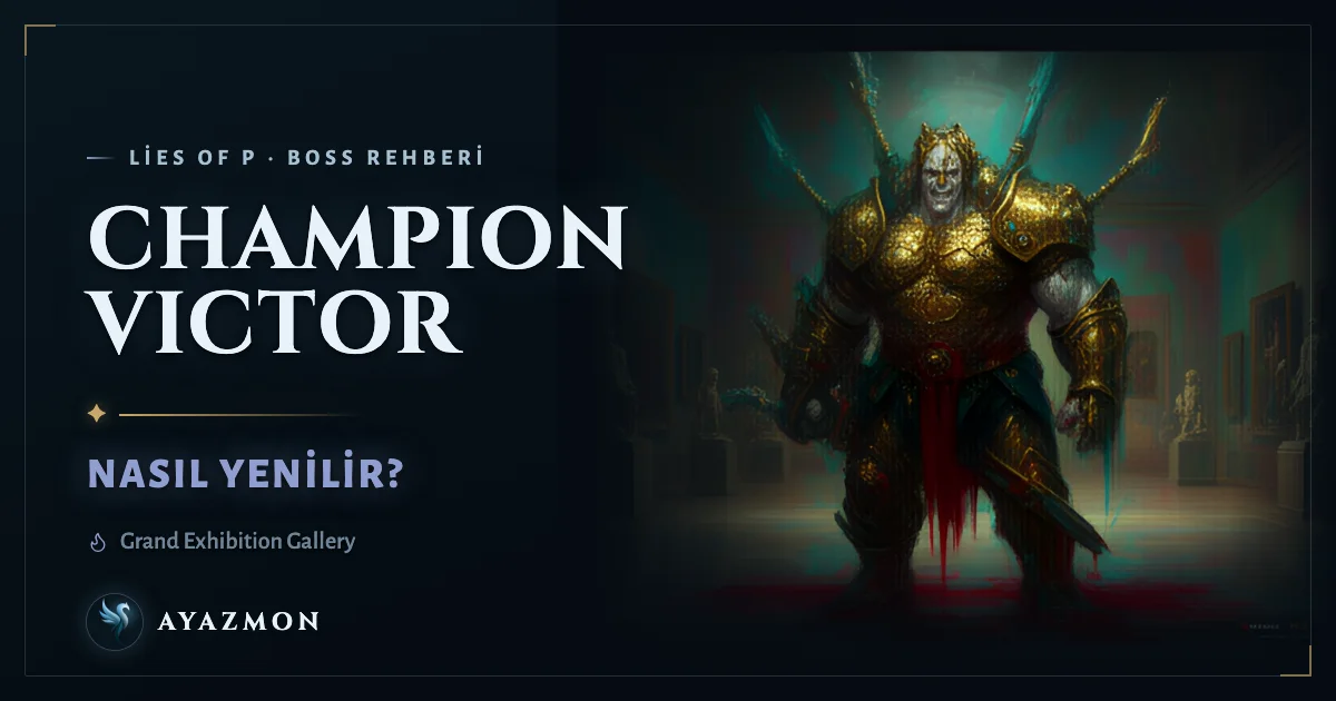 Champion Victor boss savaşı