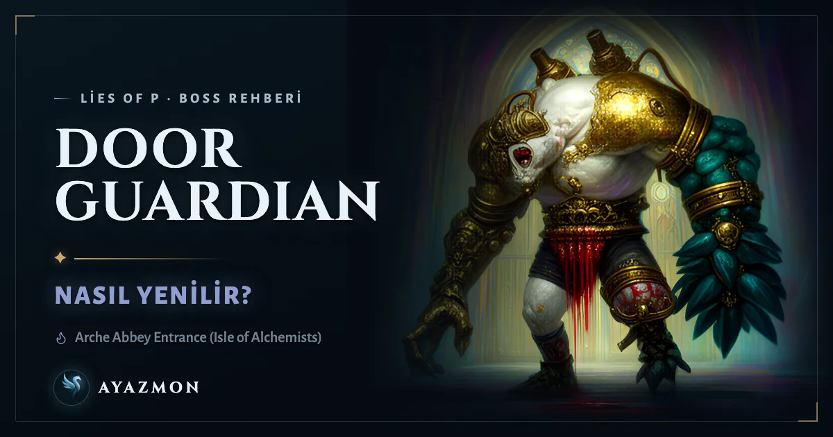 Door Guardian boss savaşı