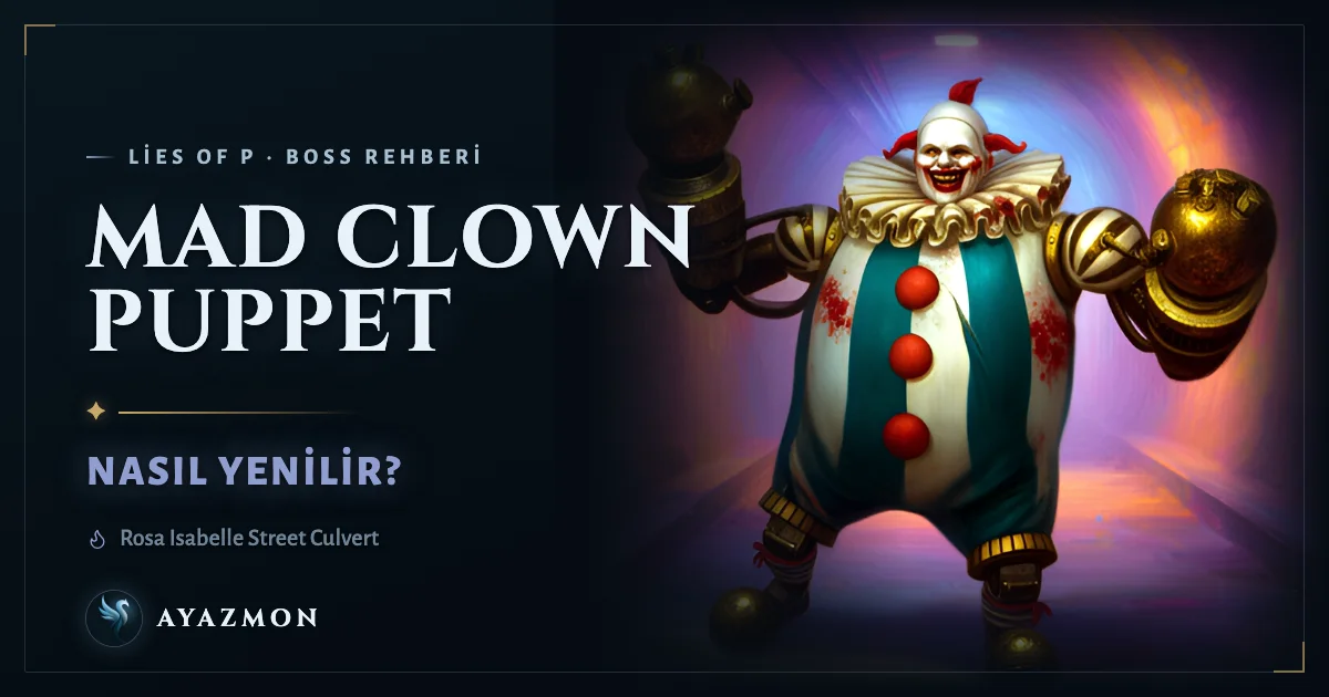 Mad Clown Puppet boss savaşı