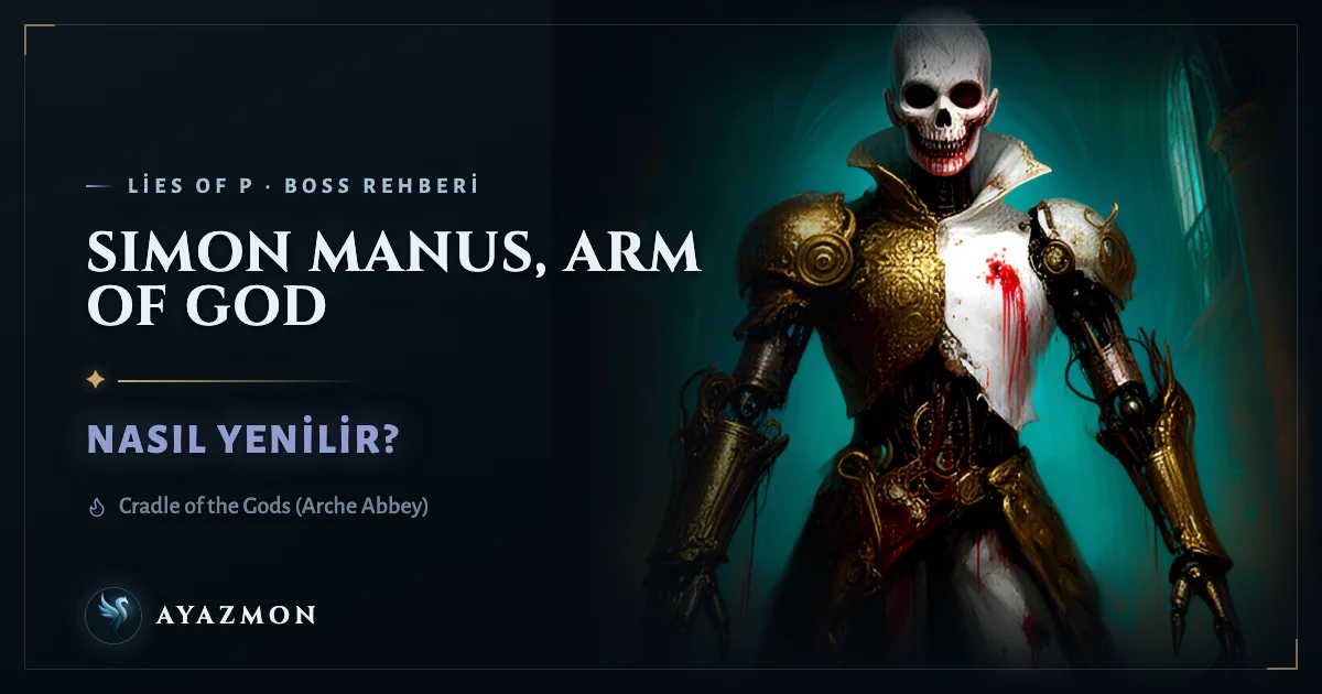 Simon Manus, Arm of God boss savaşı