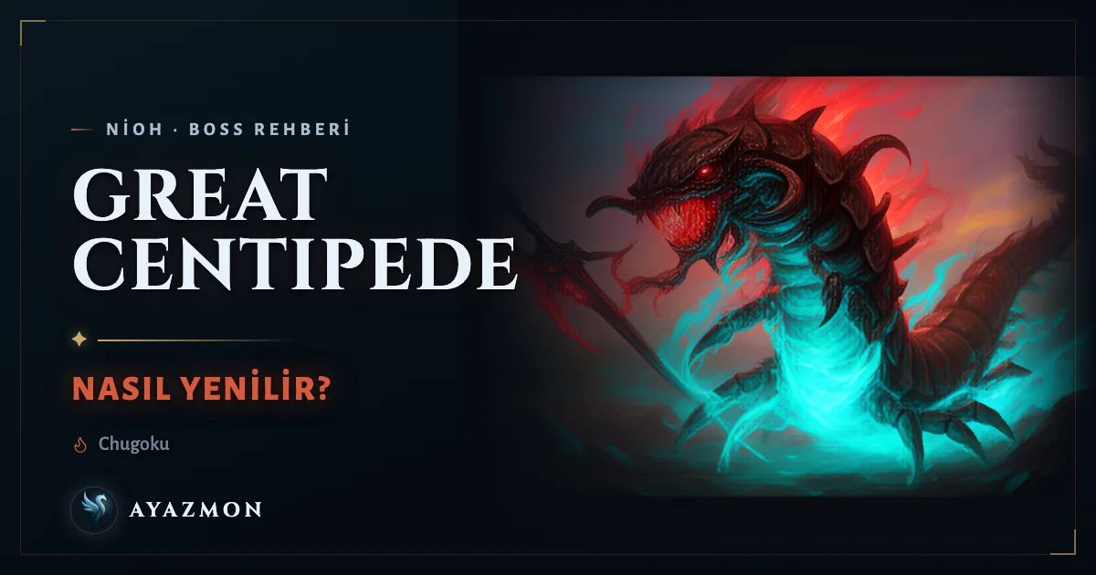 Great Centipede boss savaşı