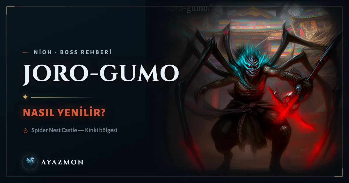 Joro-gumo boss savaşı
