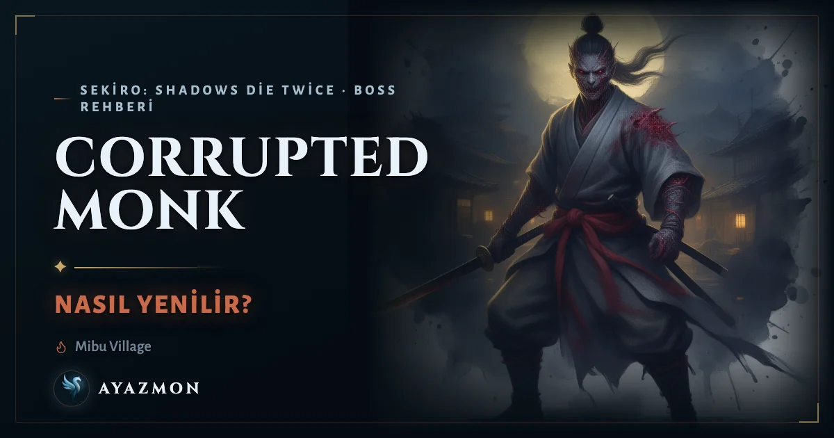 Corrupted Monk boss savaşı