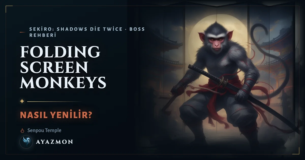 Folding Screen Monkeys boss savaşı