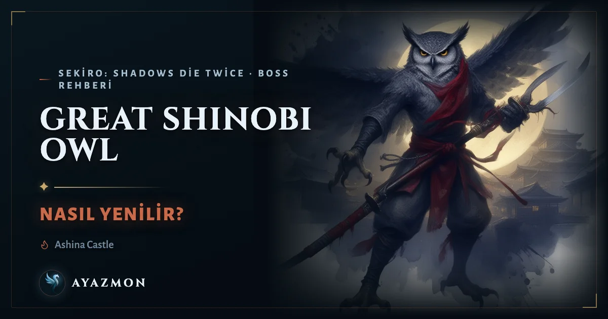 Great Shinobi Owl boss savaşı