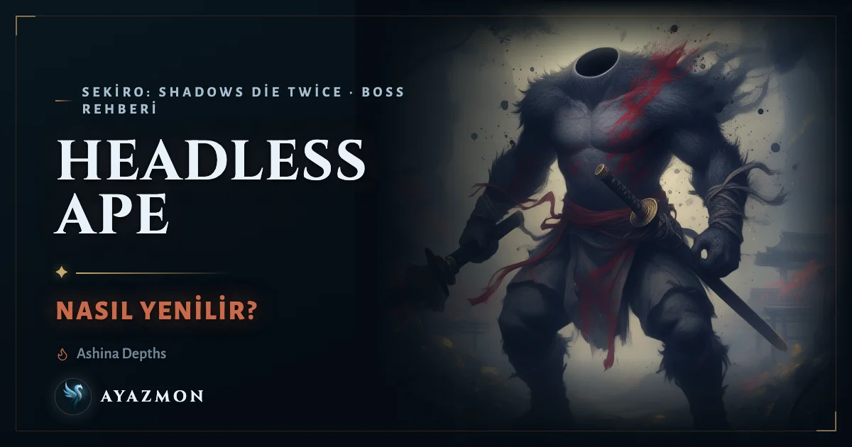 Headless Ape boss savaşı