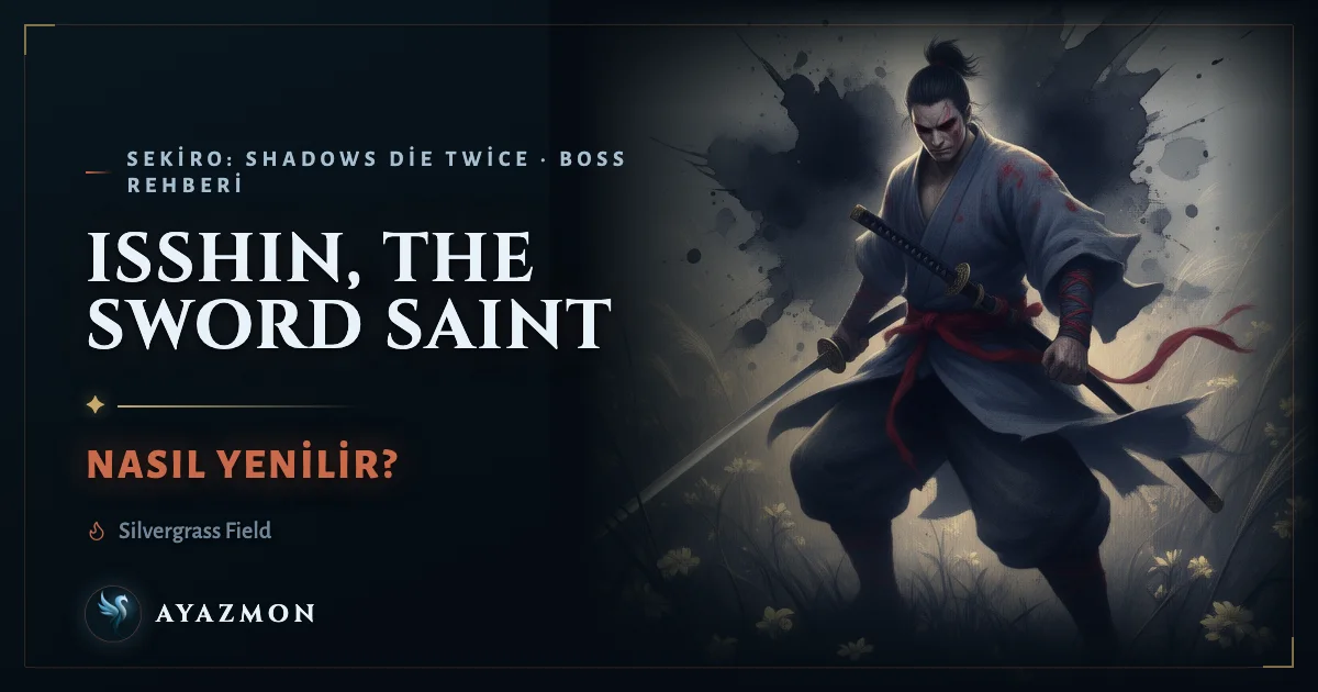 Isshin, the Sword Saint boss savaşı